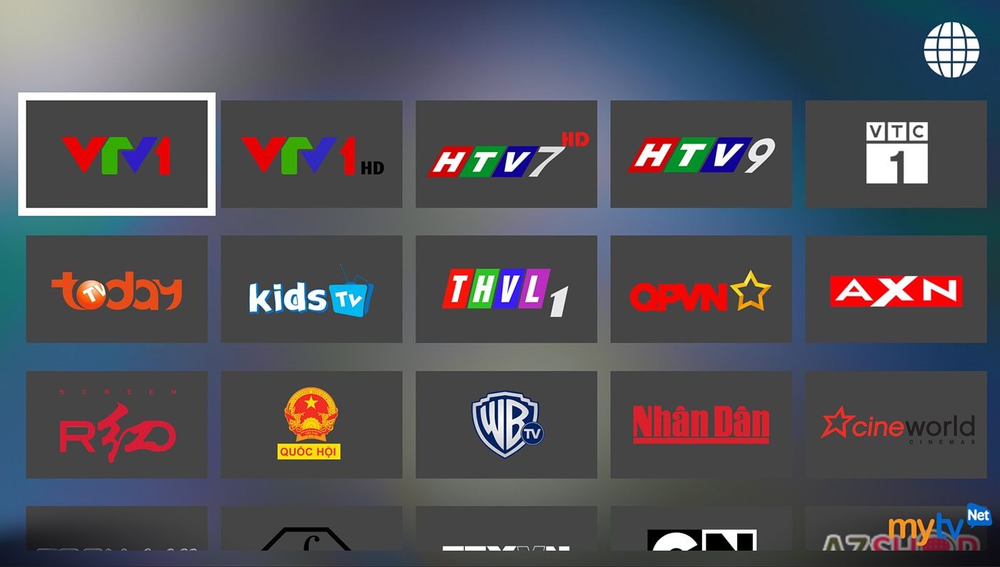 Ứng dụng xem tivi trực tuyến MyTV Net