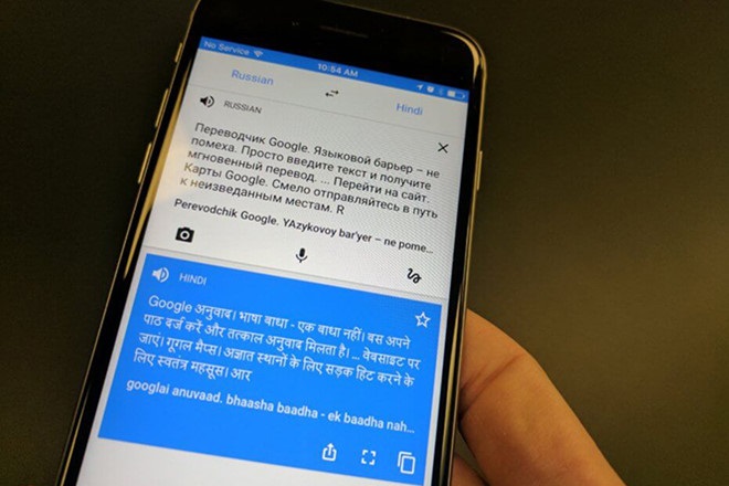 Ứng dụng dịch Google Translate