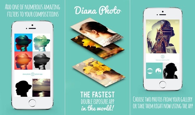 Ứng dụng Diana Photo dành cho iOS và Android