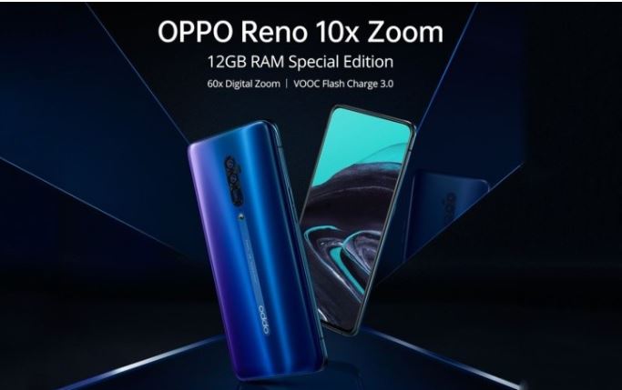 Oppo với đại diện là Reno 10x Zoom Edition