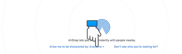 AirDrop trên Macbook (1)
