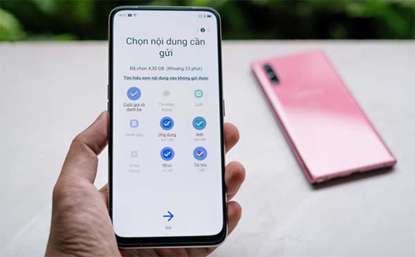 Chuyển dữ liệu từ điện thoại Android cũ sang điện thoại Android mới