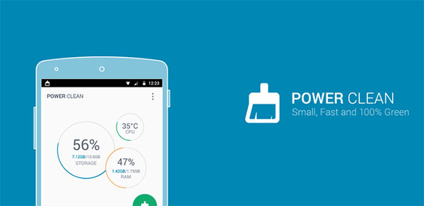 Phần mềm tối ưu hóa cho Android Power Clean