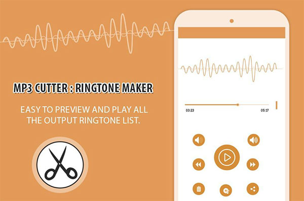 Phần mềm MP3 Cutter and Ringtone Maker cắt nhạc chuông trên điện thoại