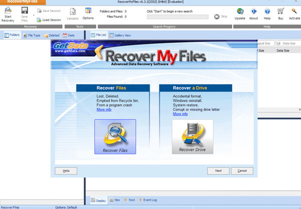 Recover My Files giúp lấy lại các tập tin bị xóa nhầm hiệu quả