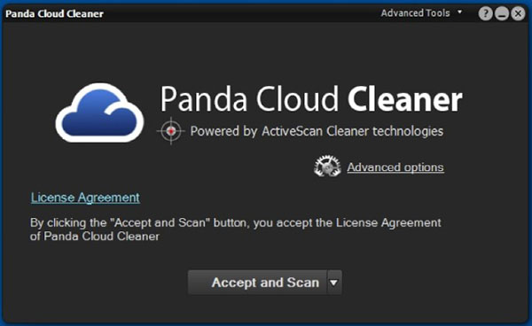 Panda Cloud Cleaner được phát triển trên cơ sở chương trình diệt virus trực tuyến