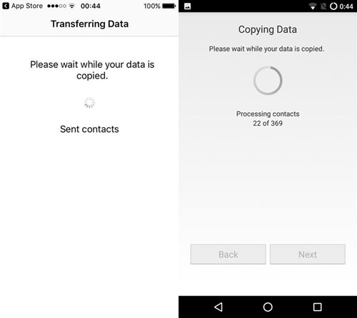 Chuyển dữ liệu từ iPhone sang Android bằng Copy My Data (2)