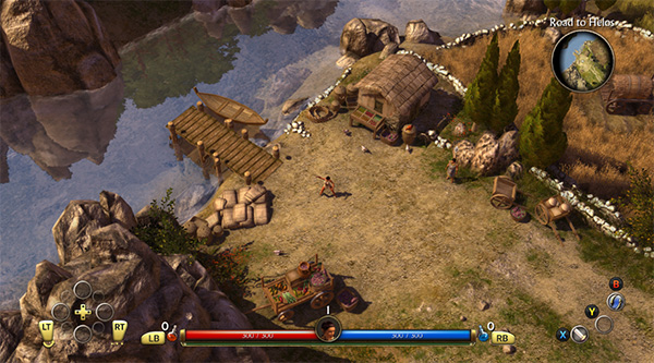 Game hay Titan Quest được phát triển bởi Iron Lore Entertainment