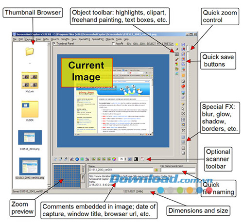 Phần mềm chụp ảnh màn hình Screenshot