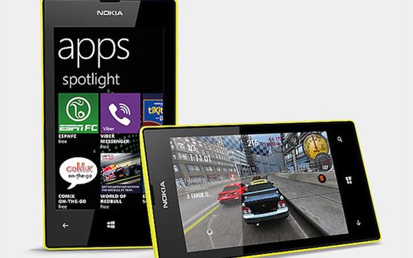 Dòng máy Nokia Lumia 520 được nhiều người yêu thích