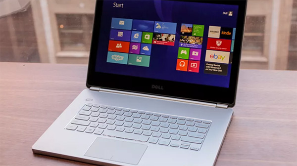 Laptop Dell Inspiron 14 inch trang bị màn hình cảm ứng