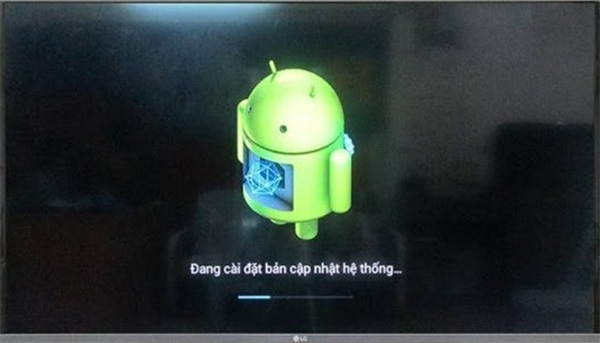 Android tv box bị đứng hình