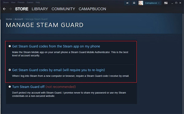 Cách share game trên Steam Family Share cần kích hoạt Steam Guard (3)