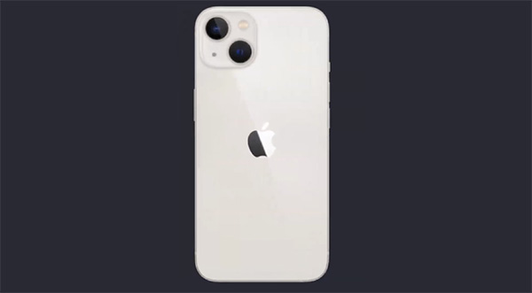 iPhone 13 màu trắng.