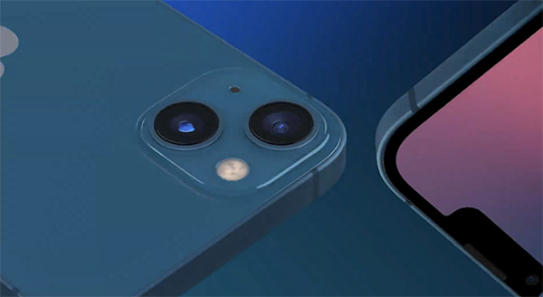 iPhone 13 màu xanh dương.
