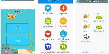 phần mềm từ điển Anh Việt TFLAT trên Mobile