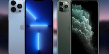 iPhone 13 Pro Max và iPhone 11 Pro Max.