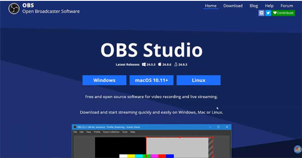 Phần mềm OBS Studio