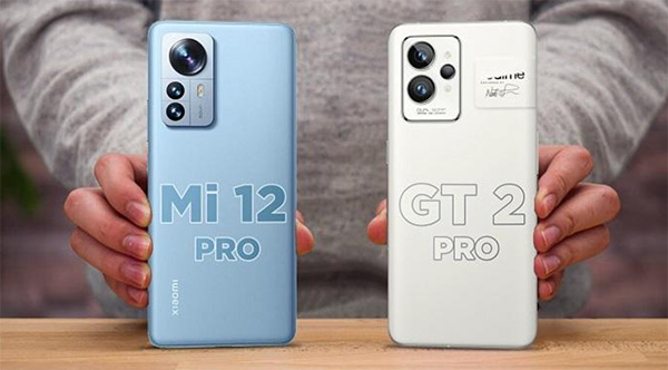 Giá Xiaomi 12 Pro cao hơn GT 2 Pro