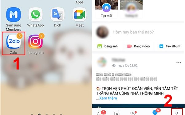 Cách sửa thời gian gửi tin nhắn trên Zalo