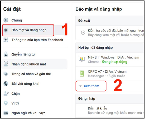 Cách kiểm tra thiết bị đăng nhập trên Facebook